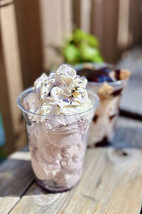 Lavendar Sundae