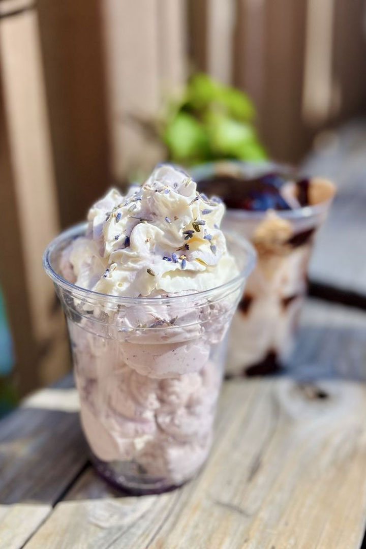 Lavendar Sundae